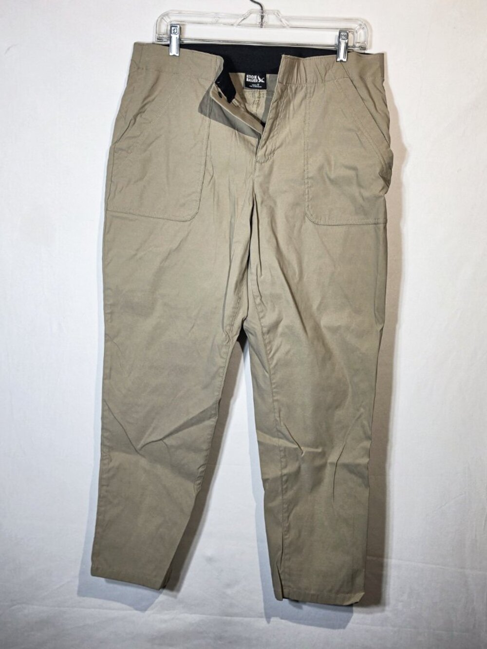 Eddie Bauer Womens slack size 12 Tan Hiking Business Casual